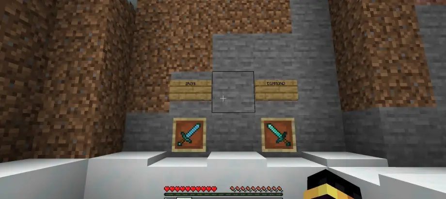 Thumbnail: Iron Sword that looks like a diamond sword