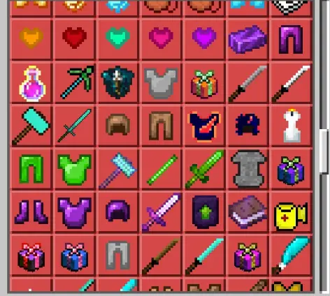 Inventory of colorful desert survival gear