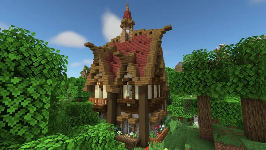 Thumbnail: Wood Elven Fantasy Survival House