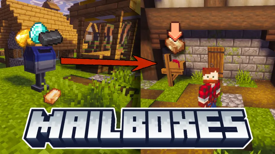 Thumbnail: Mailboxes Addon | Send packages anywhere! Updated [1.21.90+]