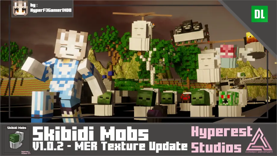 Thumbnail: Skibidi Mobs | v1.0.2 MER Texture Update