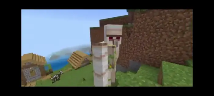 Animated golem with expressive face