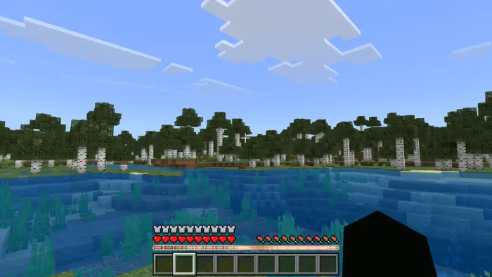 Smooth gradient XP bar with minimalist HUD