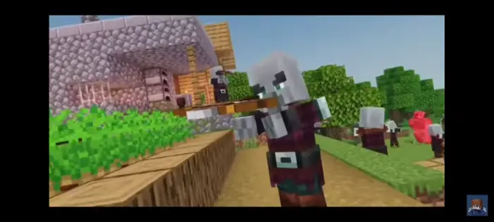 Villager raids with dynamic mob movement