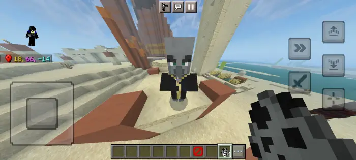 Villager mob with enhanced animation