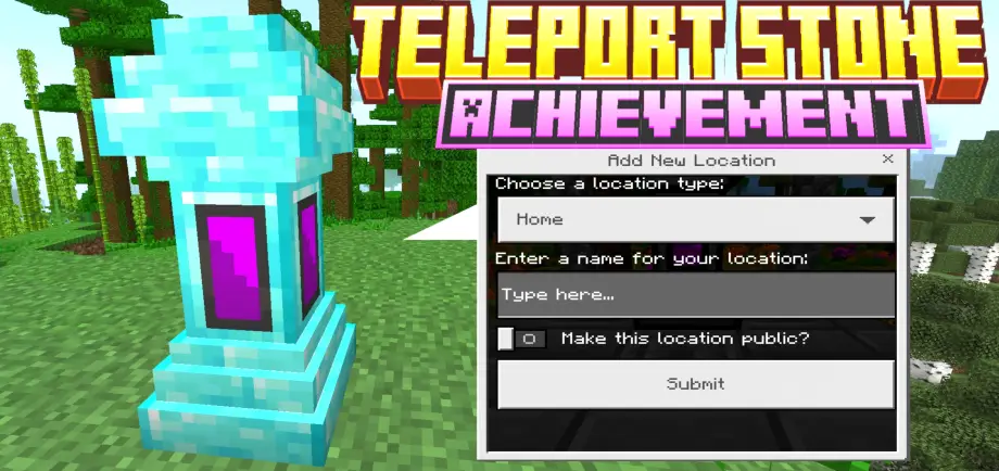 Thumbnail: Teleport Stone - Achivement Friendly