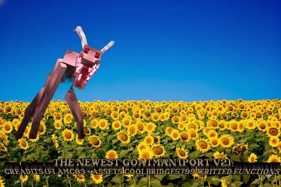 Thumbnail: The Newest goatman for Bedrock and pocket edition