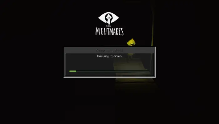 Little Nightmares themed loading screen