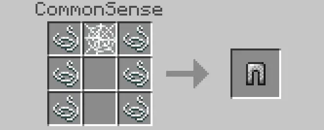 Crafting recipe for chainmail leggings.