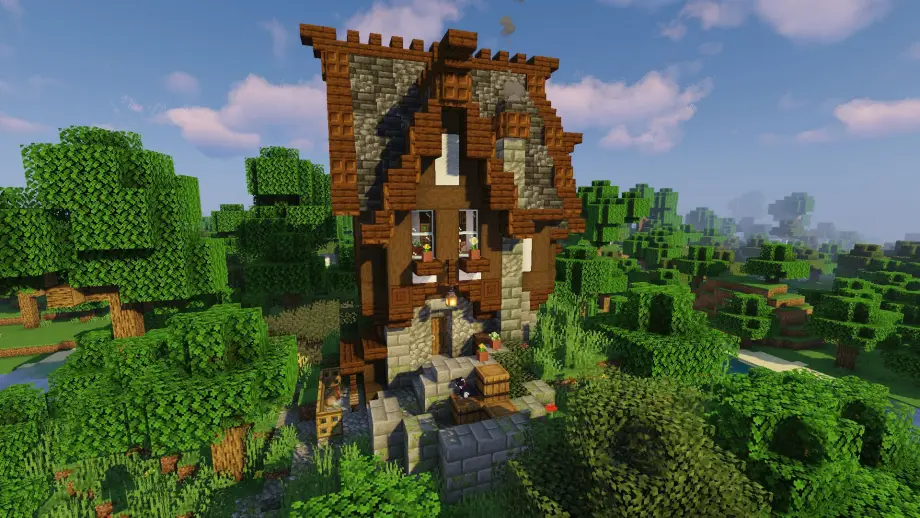 Thumbnail: Minecraft Medieval Survival Cottage