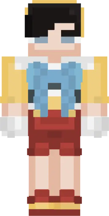 Funko-style Pinocchio character skin