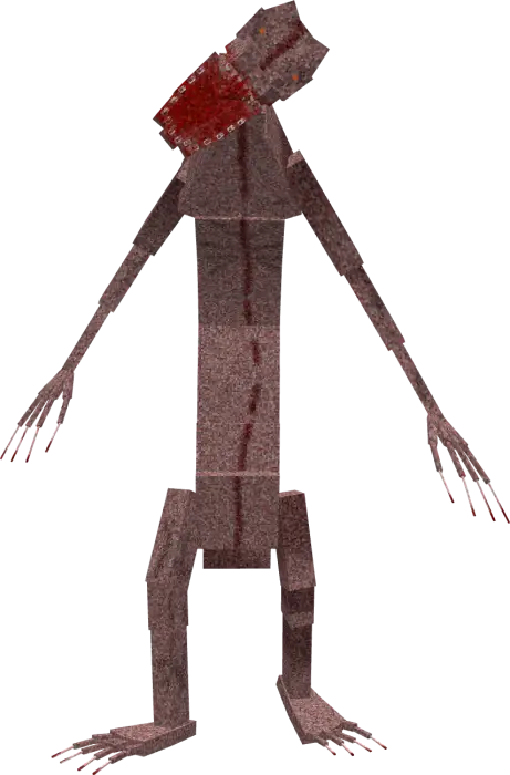 Grotesque, long-limbed cave monster mob