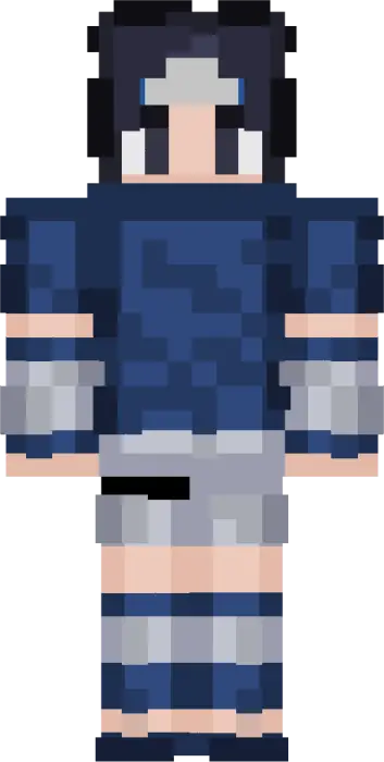 Funko-style ninja anime character skin