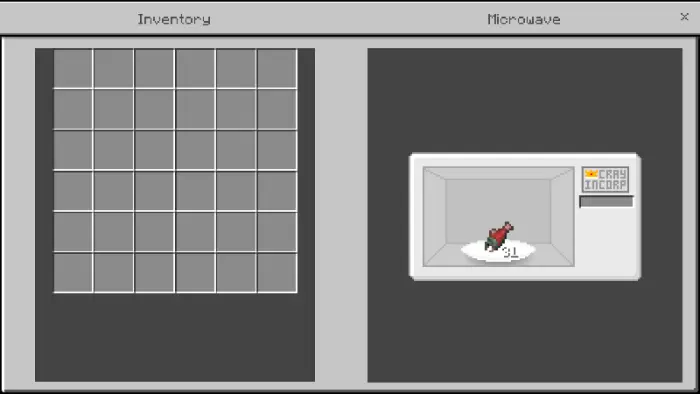ALT Pixel art microwave cooking food item