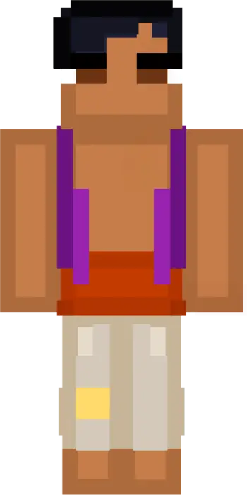 Funko-style Disney character in purple vest