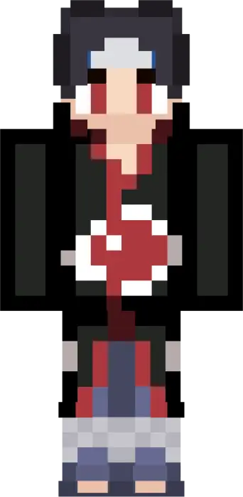 Funko-style pixel ninja character skin