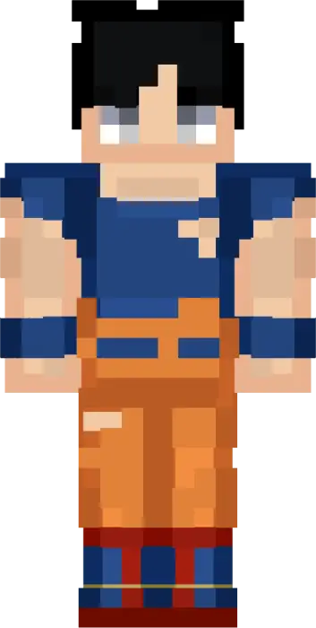 Funko-style Dragon Ball character skin