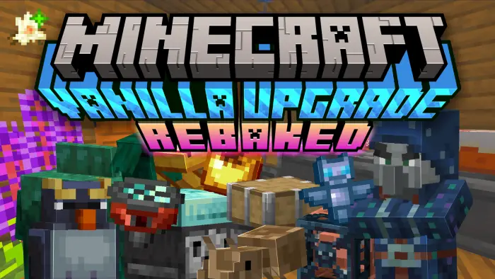 New blocks and mobs showcased in addon