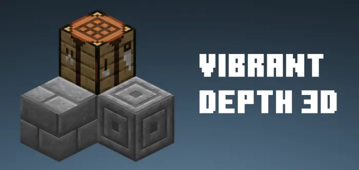 3D textured blocks with bold title text