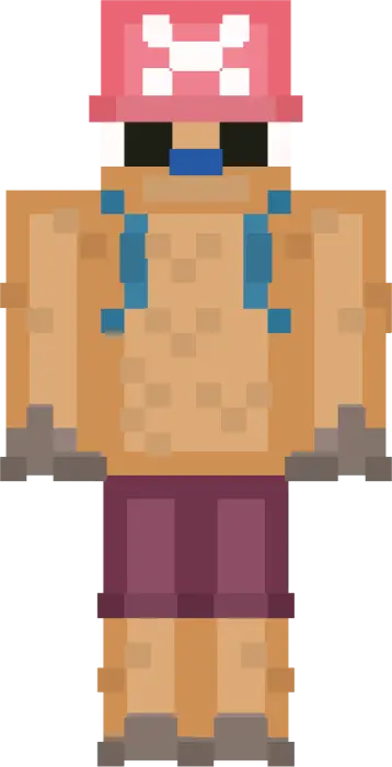 Funko-style reindeer pirate character skin