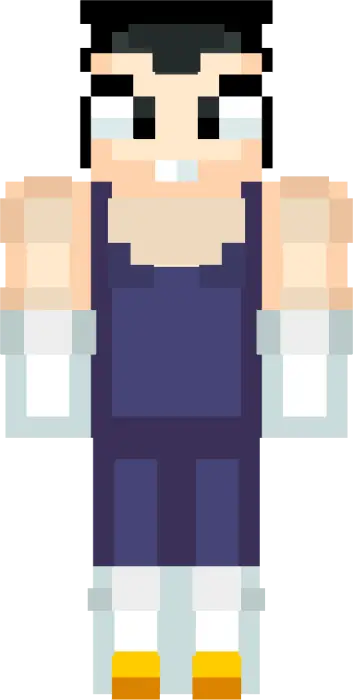 Funko-style Dragon Ball character skin