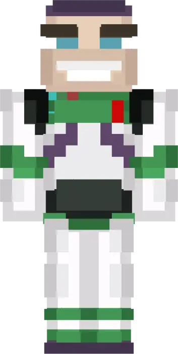 Funko-style Disney space ranger skin