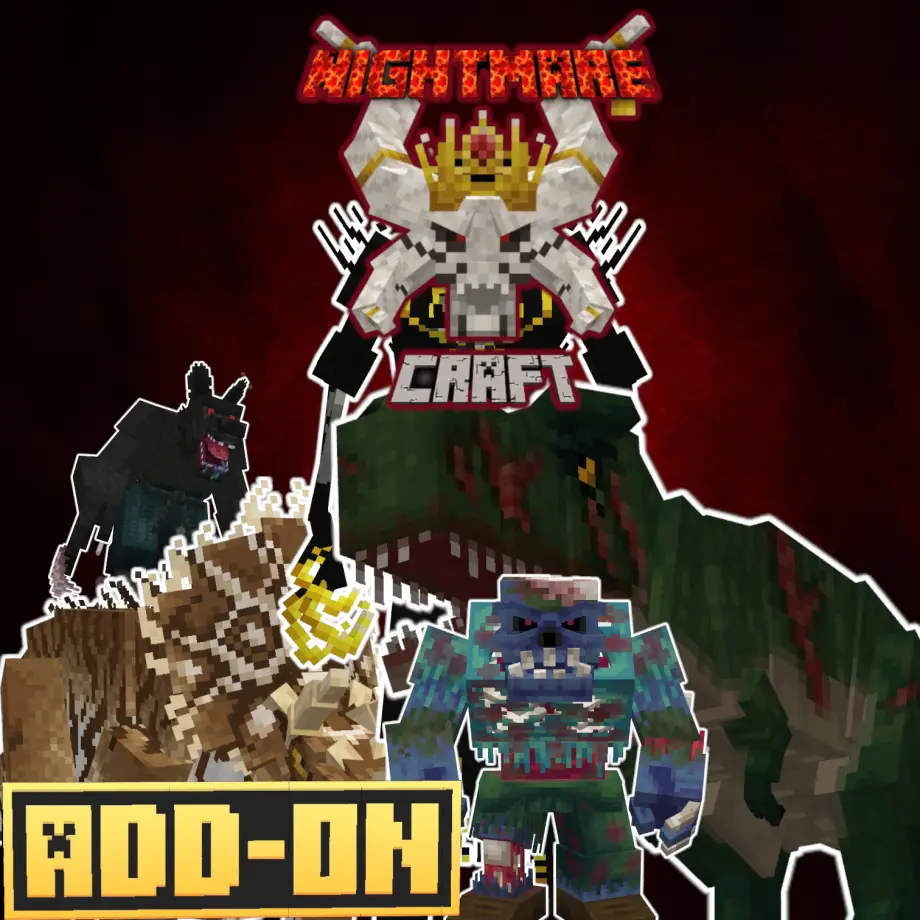 Thumbnail: NightmareCraft BEDROCK