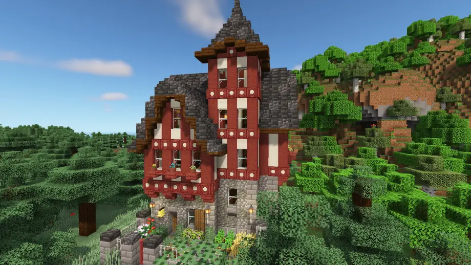 Thumbnail: Minecraft Half-Timbered Cottage #2