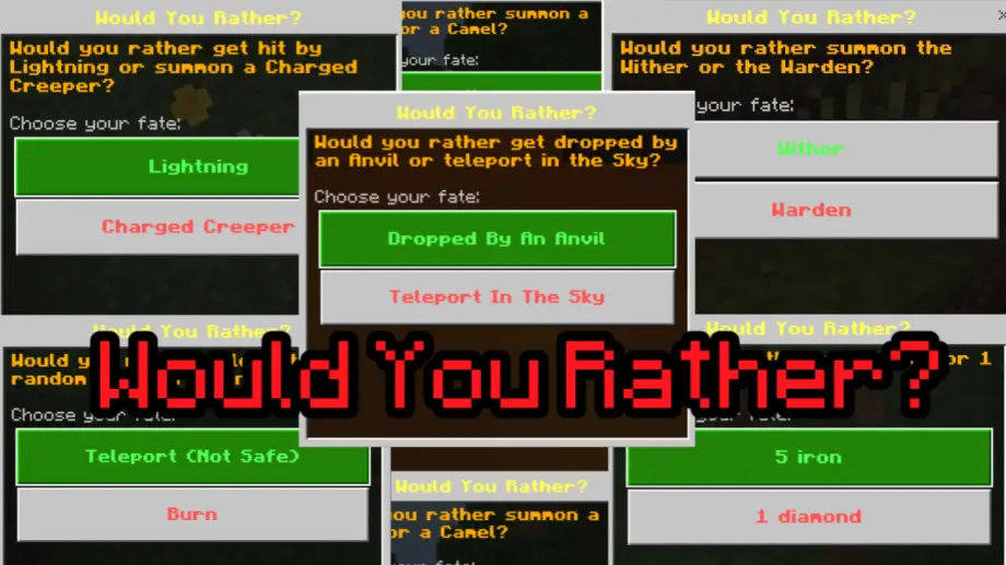 Thumbnail: Would You Rather?