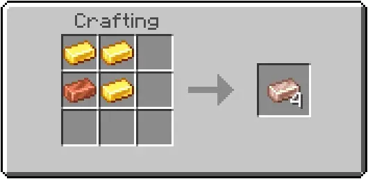 Rose Gold alloy crafting recipe