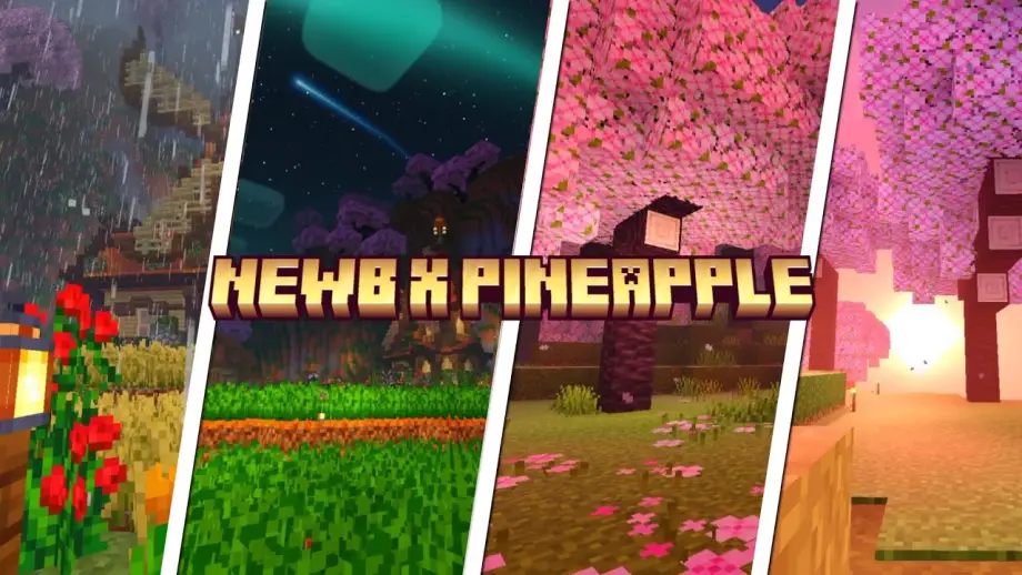 Thumbnail: NEWB X PINEAPPLE Shader