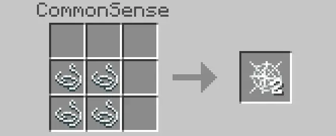 Four string crafting cobwebs recipe