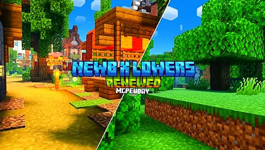 Thumbnail: Newb X Lowres Renewed Shader