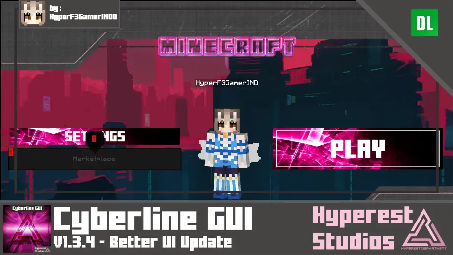 Thumbnail: Cyberline GUI | v1.0.4 Better UI Update