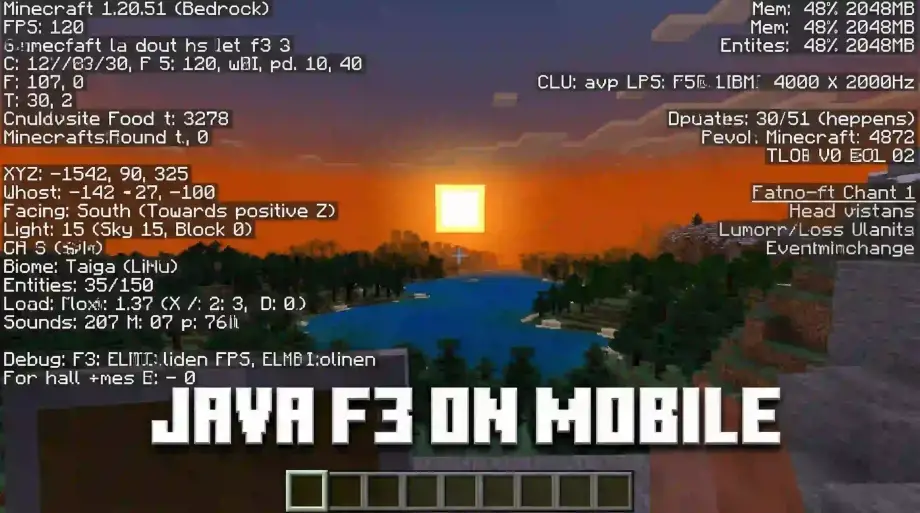 Thumbnail: RR Debug Screen Ultimate: Real Java F3 UI
