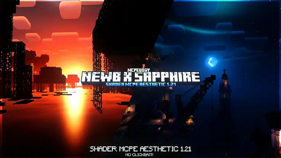 Thumbnail: NEWB X SAPPHIRE Shader