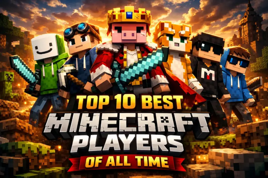 Thumbnail: Top 10 Best Minecraft Players of All Time