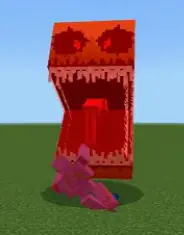 ALT Red horror Pacman EXE with open mouth