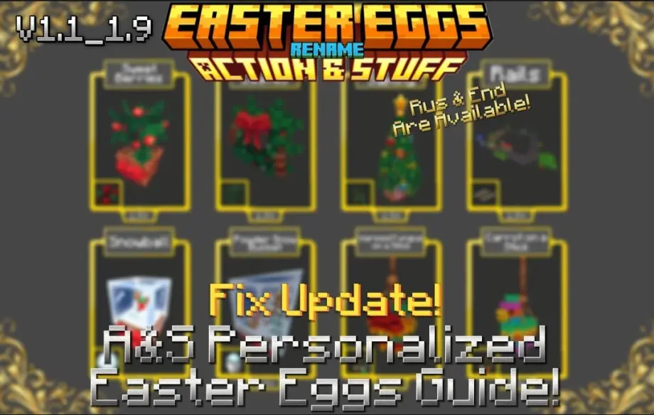 Thumbnail: Easter Eggs Rename A&S