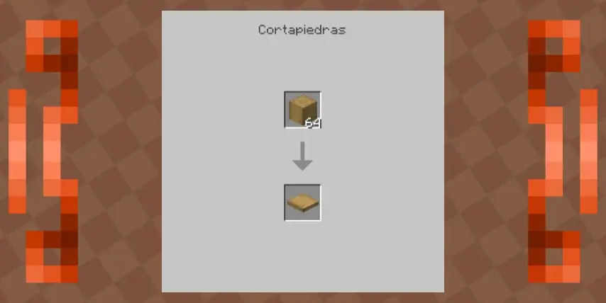 Wood block crafting into shelf panel