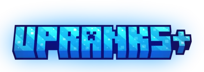 UpRanks V2 mod logo on blue background