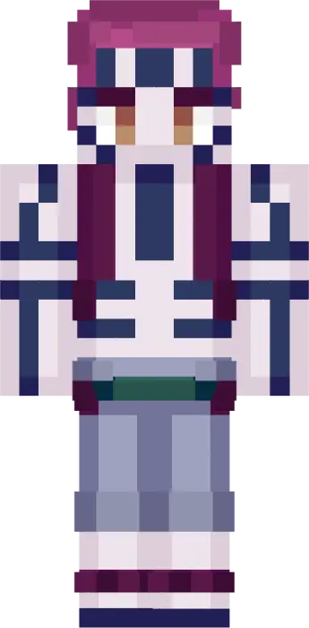 Funko-style demon character pixel skin