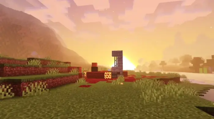 Soft sunrise lighting with smooth shadows