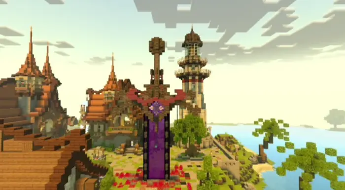 Vibrant skies and soft shadows in-game build