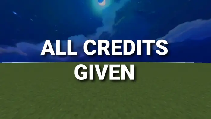 Text overlay on stylized sky and grass