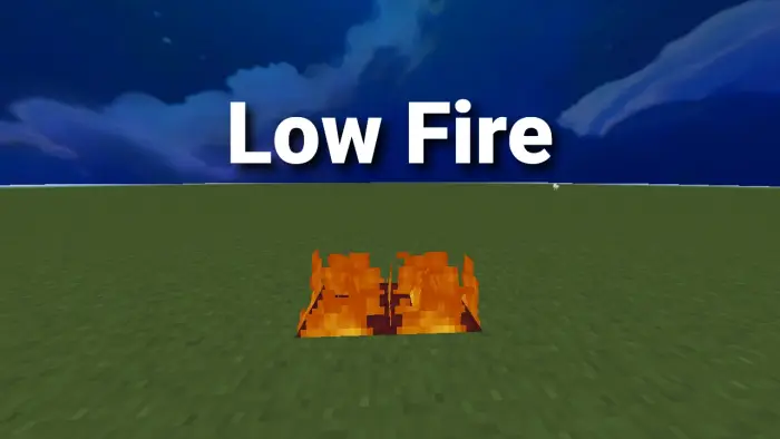 ALT Low fire effect on grassy terrain