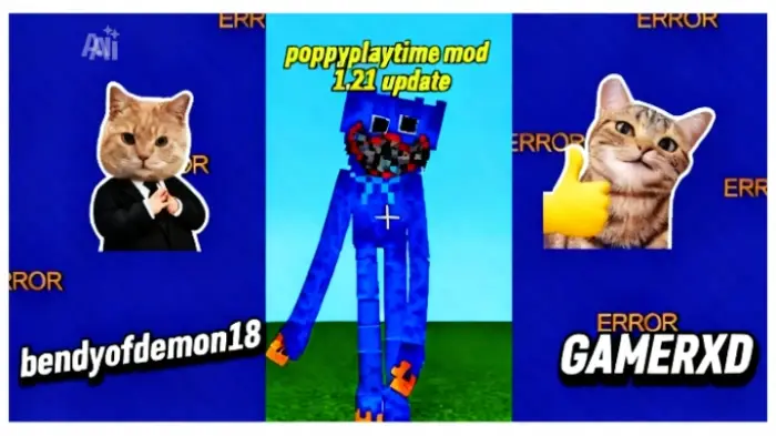 ALT Huggy Wuggy mod update with cat avatars