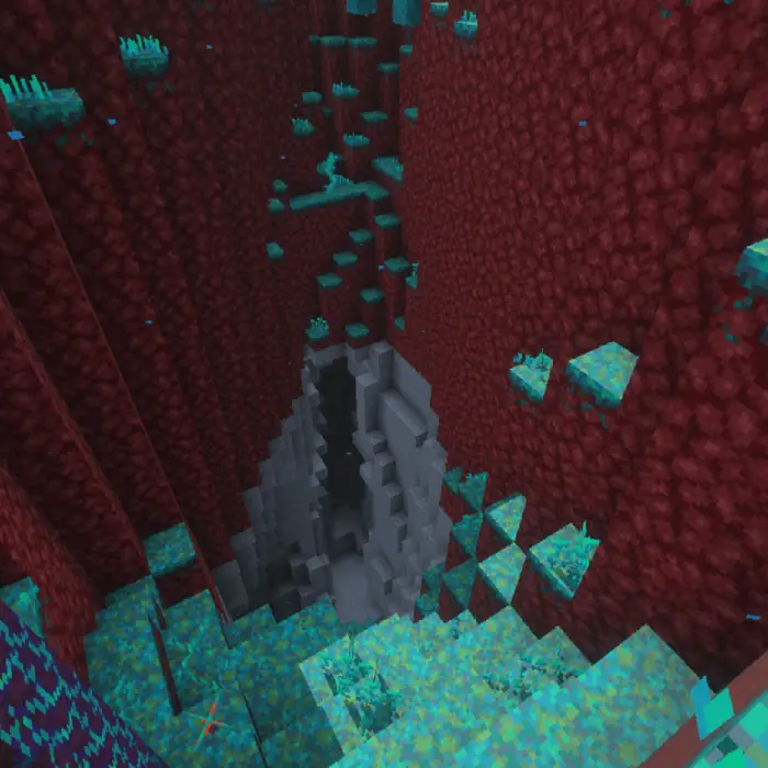 ALT Twisted cavern in a warped forest terrain