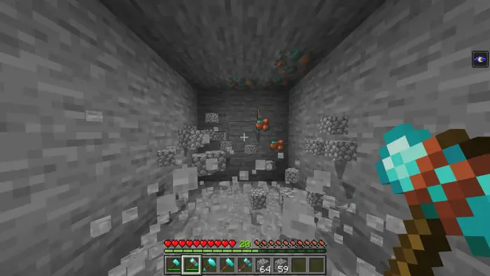 ALT Hammer breaking stone in a large area