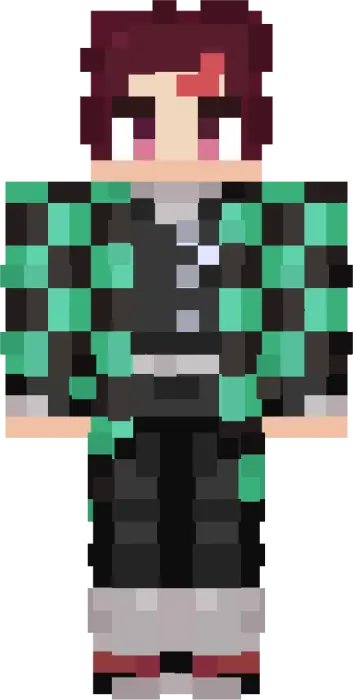 Funko-style Demon Slayer character skin